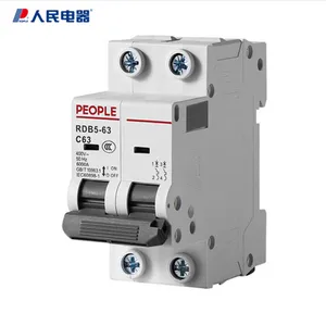 中国人民电器16A断路器RDB5LE-32 C163P+N漏电保护家用空开 多规格可选