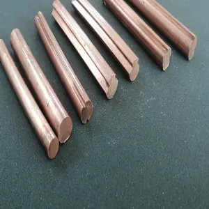 红银牌CT85 CT110 CT100 TCG-100型铜滑线双沟线铜银合金电车接触线