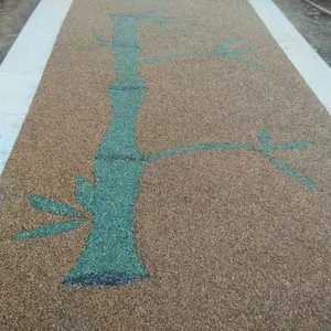 ͸ˮ��ƺ��ճʯ·��ʩ������ ��ɫˮϴʯʯ��