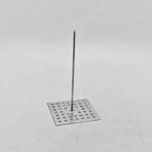 网孔打孔保温钉胶水型船用保温针风管管道固定钉垫片盖帽现货