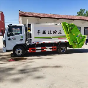 国六压缩垃圾车 压缩垃圾运输车 5方压缩垃圾车厂家价格