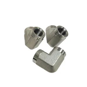 天隆翔颖液压接头 1/2NPT双内牙弯头 品质优越现货速发模具接头