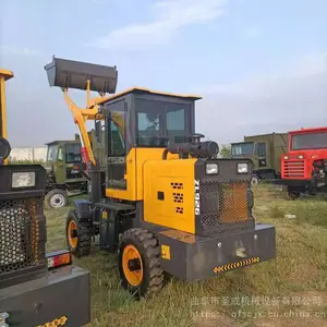 小型四驱柴油装载机 家用工程地养殖建筑沙厂推土机 铲车厂家