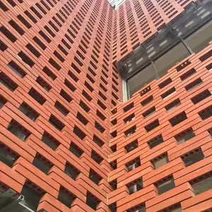 清水墙砖生产厂家 240*115*53 六面光景观砖 直角烧结砖 清水砖