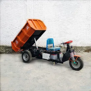 厂家直销巴中 载重王自卸车 三轮工程翻斗车 柴油/电动拉货自卸车