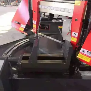 GB4230金属带锯床 液压卧式带锯床龙泽带锯床