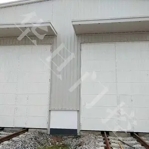 供应优质污水厂钢木大门-资质齐全