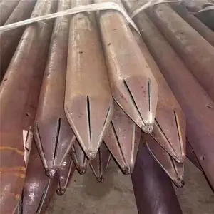 预埋桩基无缝注浆管 定做各种规格管桩锚杆钢花管管棚管