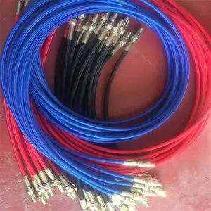 威良橡塑高透明铁氟龙管外编棉线导热油管耐热性好