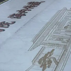 UV印浮雕画 宣绒布艺术装饰 肌理壁画 拉伸强度好 色牢度好