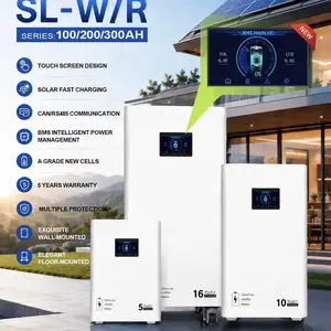 储能锂电池51.2V-5kwh-10kwh-16kwh磷酸铁锂电池