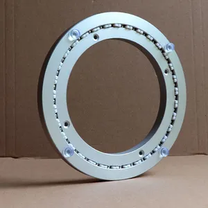250mm静音转盘工厂-10寸消音转盘-无声餐桌错位转盘现货-家具五金配件