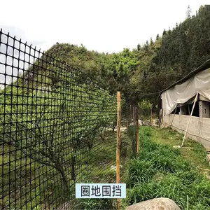 1.8米高养鸡围栏网 圈玉米加厚款塑料格栅 黑色塑料苗床网