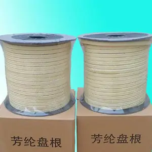 供应芳纶盘根耐磨盘根进口芳纶四氟交织盘根