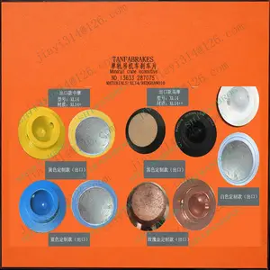 Brake linings, disc pads for Mining monorail diesel locomotives DL60/30P/90/45P/120/60P