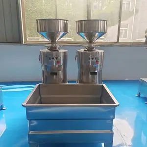 全自动大型磨浆机 豆浆加工设备 不锈钢真空上豆可按需定制三联磨