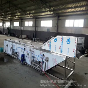 喷淋式巴氏杀菌线 果蔬水果杀菌设备 诸城神州机械直销
