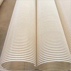 PU塑筋耐磨软管A聚氨酯塑筋缠绕增强软管A塑筋抽吸管厂家