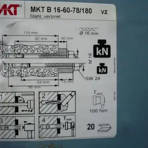 ��Ӧ8.8����п�ֲ�Ʒ���M16x180Ʒ��MKT�¹������ظ�ǿê����˨ʽê˨