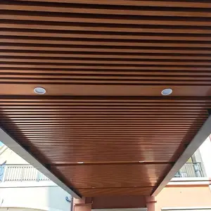 40X80铝方通 武汉奥特莱斯商场走廊吊顶