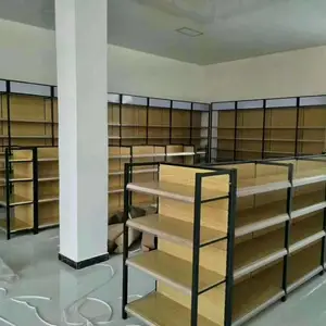 新宇货架厂家批发超市货架仓储货架钢木货架收银台展示架
