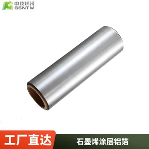石墨烯涂层铝箔 改性碱性电池 多孔铜箔集流体可定制