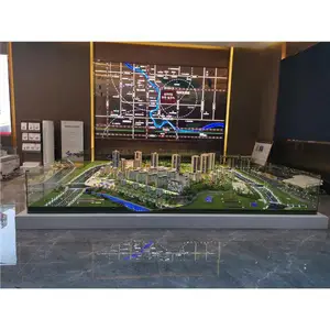 石嘴山沙盘模型 还原度高 整体美观结实