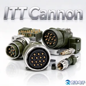 ITT Cannon KJA6T15F5PNL 航空连接器 耐盐雾腐蚀 军标品质