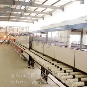 辊道式电热延压玻璃连续退火炉