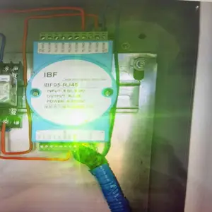 MODBUS TCPԶ��DI/DO�źŸ��봮��ģ�顢Զ��IOͨ��ģ�� IBF95-rj45