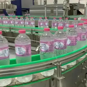 全自动液体饮料三合一灌装机 果味水饮料生产线