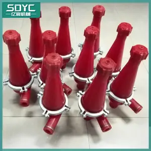 矿用耐磨水力旋流器 聚酯氨沉沙嘴旋流分离器 除砂器泥沙水分离器
