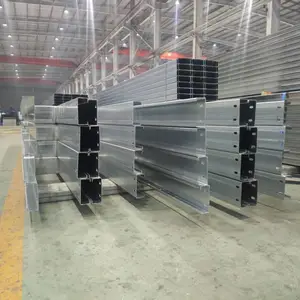 工程专用 CZ 镀锌檩条生产厂 各种型号 C 型钢 Z 型钢檩条