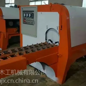 卧式 圆木多片锯 上下锯可中间取方两侧开片 力马木工机械