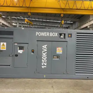 工厂用康明斯1000KW静音集装箱柴油发电机组 康明斯发电机KTA38-G9