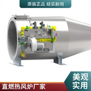 线性天然气直燃热风炉不锈钢粮食烘干塔热风炉源头厂家可定制 岱鼎
