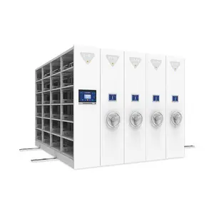 泰科力合智能密集架钢制移动密集柜档案柜手摇式文件柜资料柜