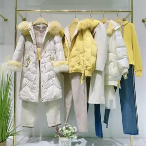 【香影】20年冬款上新 品牌折扣女装批发专柜正品撤柜女装一手货源 火山快手直播热销货源