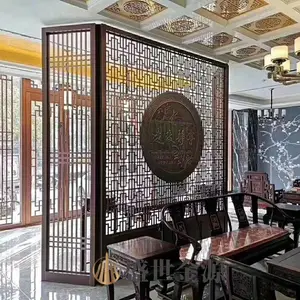惠州欧斯达中式不锈钢屏风 不锈钢屏风隔断 不锈钢屏风厂家
