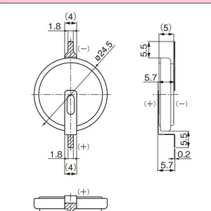 万胜代理商麦克赛尔CR2450HR SBB-T26车规级电池