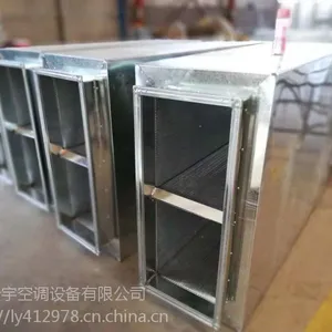 隆宇消声器静压箱风管消音箱管道静压箱风管排烟静压箱厂家直销