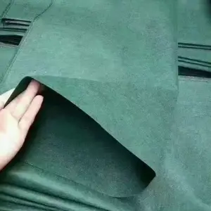 福建供应生产蓝绿色无纺布多规格彩色服装衬里家居家纺无纺布材料批发