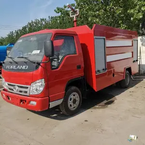 小型消防车3吨5吨福田水罐消防车小区厂矿洒水除尘冲洗路面绿化消防车
