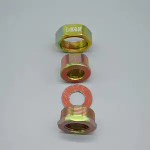 BHJ防爆活接头3/4内外螺纹碳钢镀锌内丝M20NPT25外螺纹