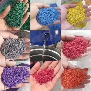 塑胶跑道硅PU篮球场材料生产EPDM颗粒专用环保胶水不变色