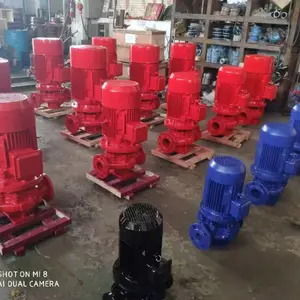 消防泵厂立式单级消防泵ISG消防泵 XBD7.0/30G-L 45KW 扬程70M 达州众度泵业