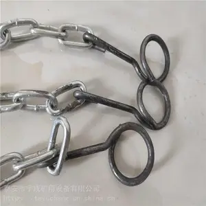 0.8米矿用单体液压支柱防倒链 宇成硬连接装置供应