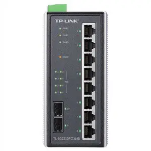TP-LINK TL-SG2210P工业级 Web网管工业以太网PoE交换机