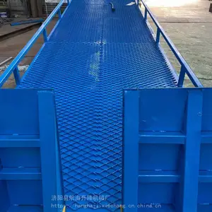 六安金寨县移动升降平台车厂家 码头卸货升降平台 叉车辅助搭桥 经济适用