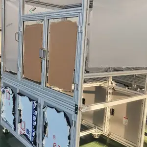 西青区欧标铝型材框架 南京恒峰铝业供应